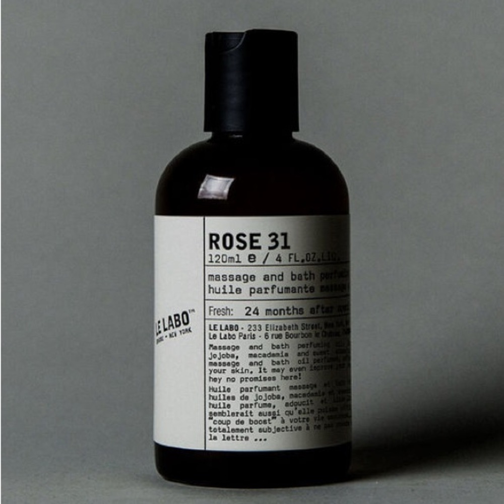 Le Labo ROSE 31 - massage and bath perfuming oil